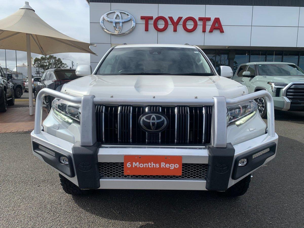 2017 Toyota Landcruiser Prado GXL in White