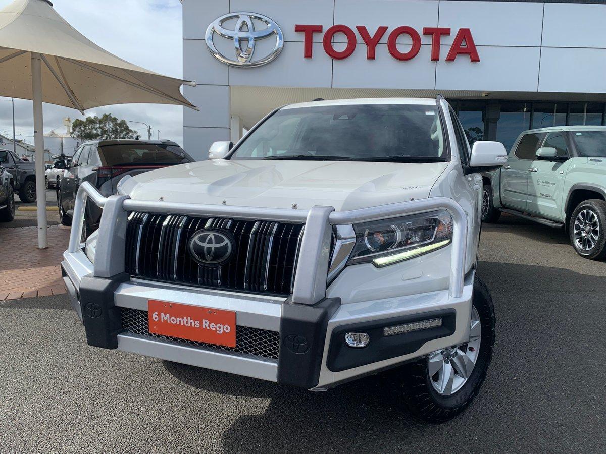 2017 Toyota Landcruiser Prado GXL in White