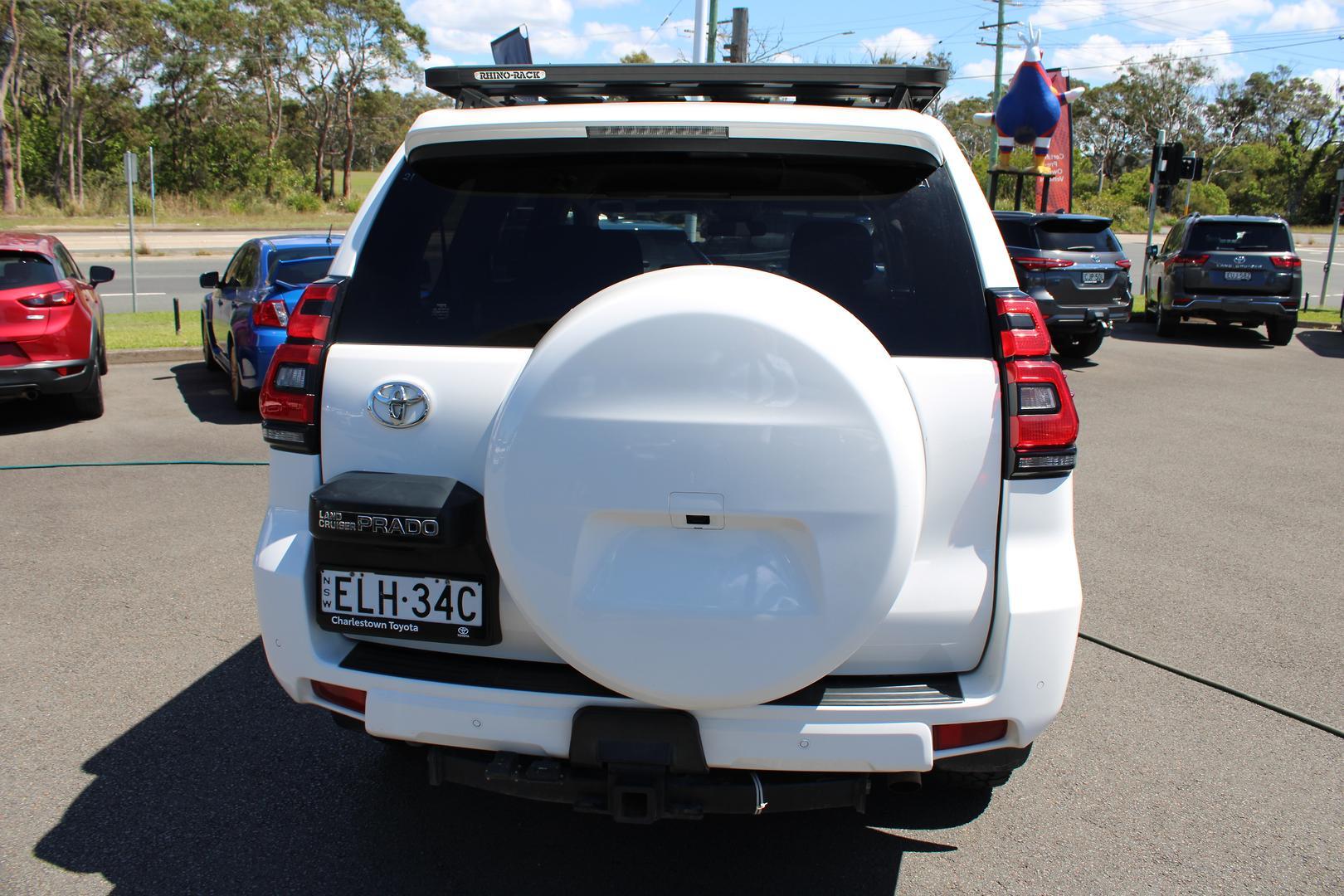 2018 Toyota Landcruiser Prado GXL in White