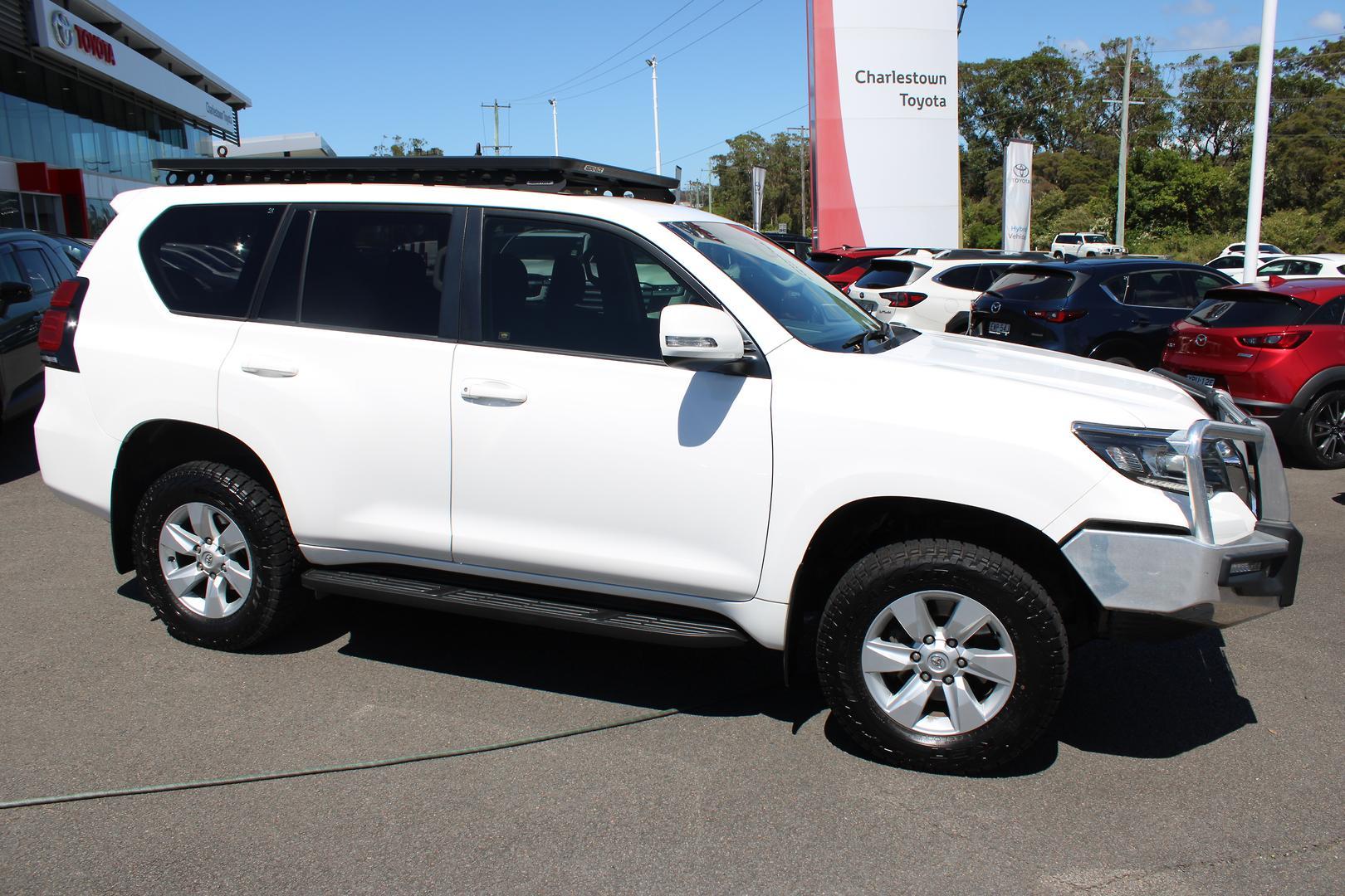 2018 Toyota Landcruiser Prado GXL in White