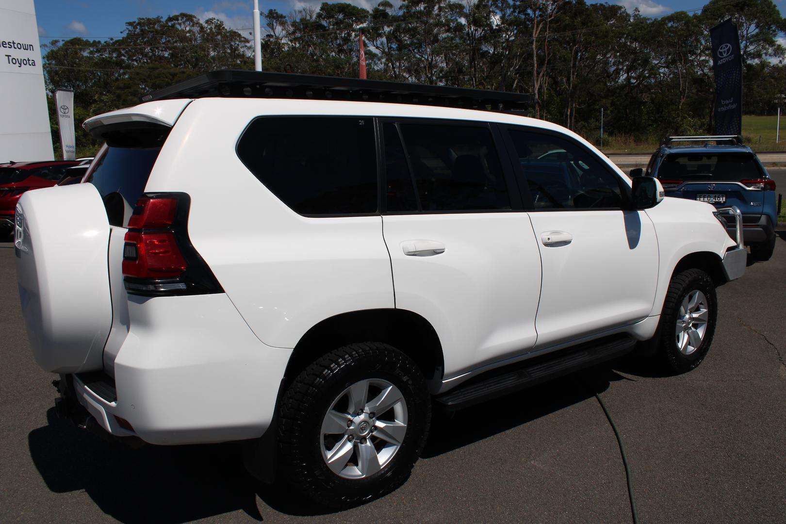 2018 Toyota Landcruiser Prado GXL in White