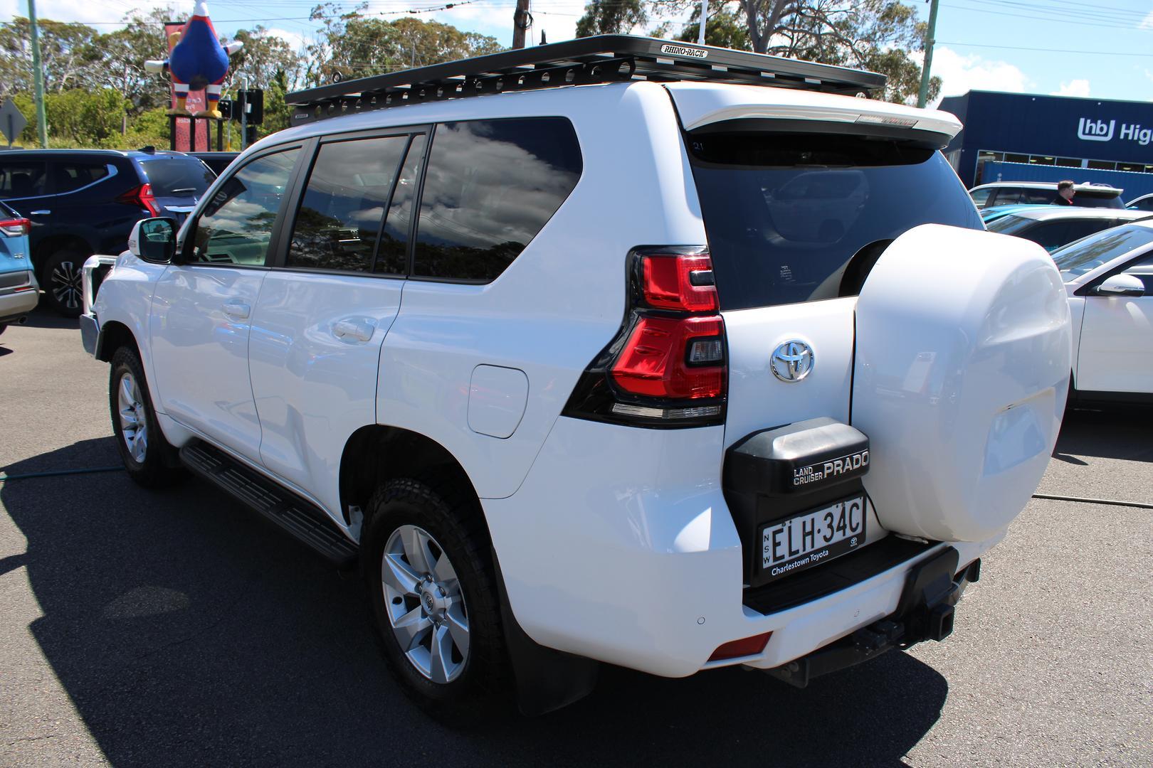 2018 Toyota Landcruiser Prado GXL in White