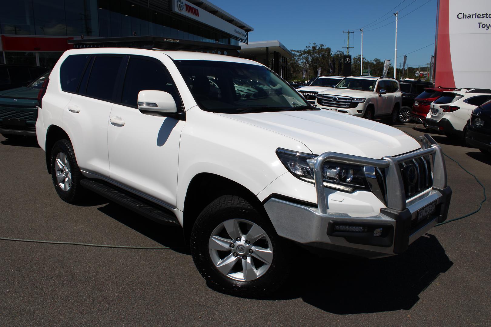 2018 Toyota Landcruiser Prado GXL in White