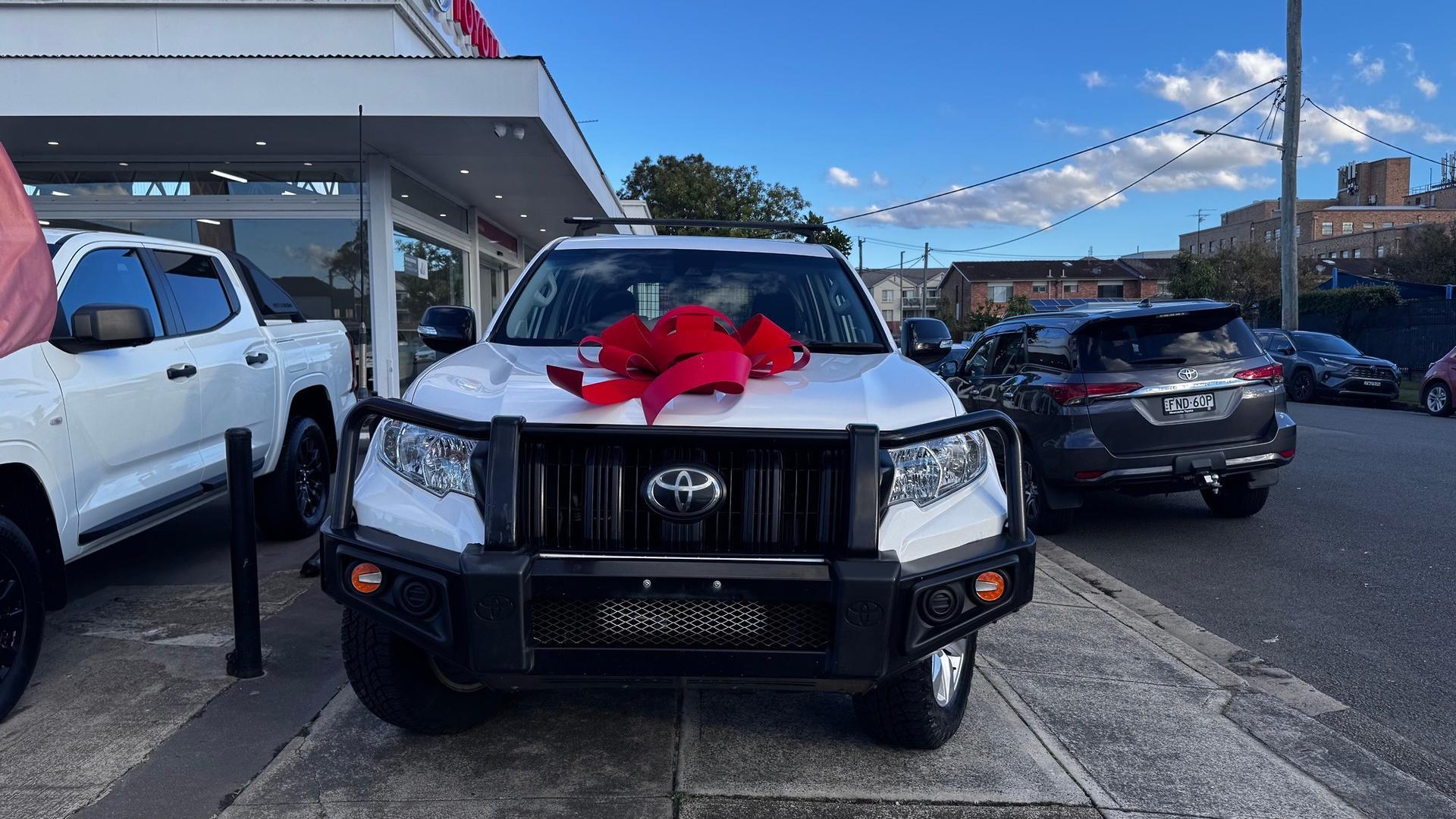 2018 Toyota Landcruiser Prado GX in White