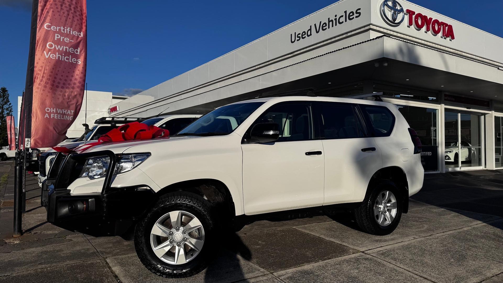2018 Toyota Landcruiser Prado GX in White
