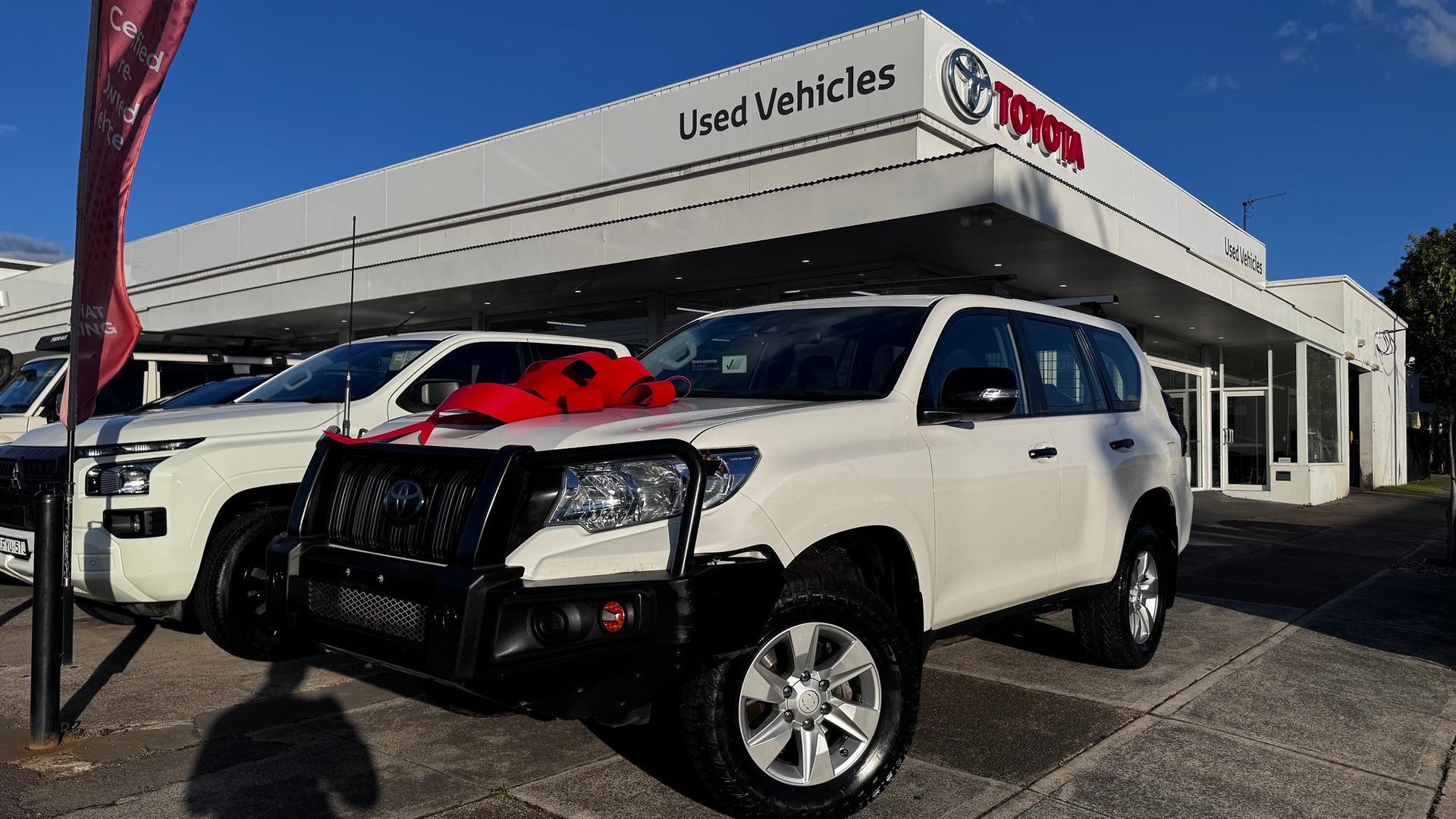 2018 Toyota Landcruiser Prado GX in White