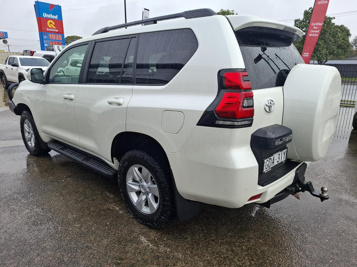 2018 Toyota Landcruiser Prado GXL in White