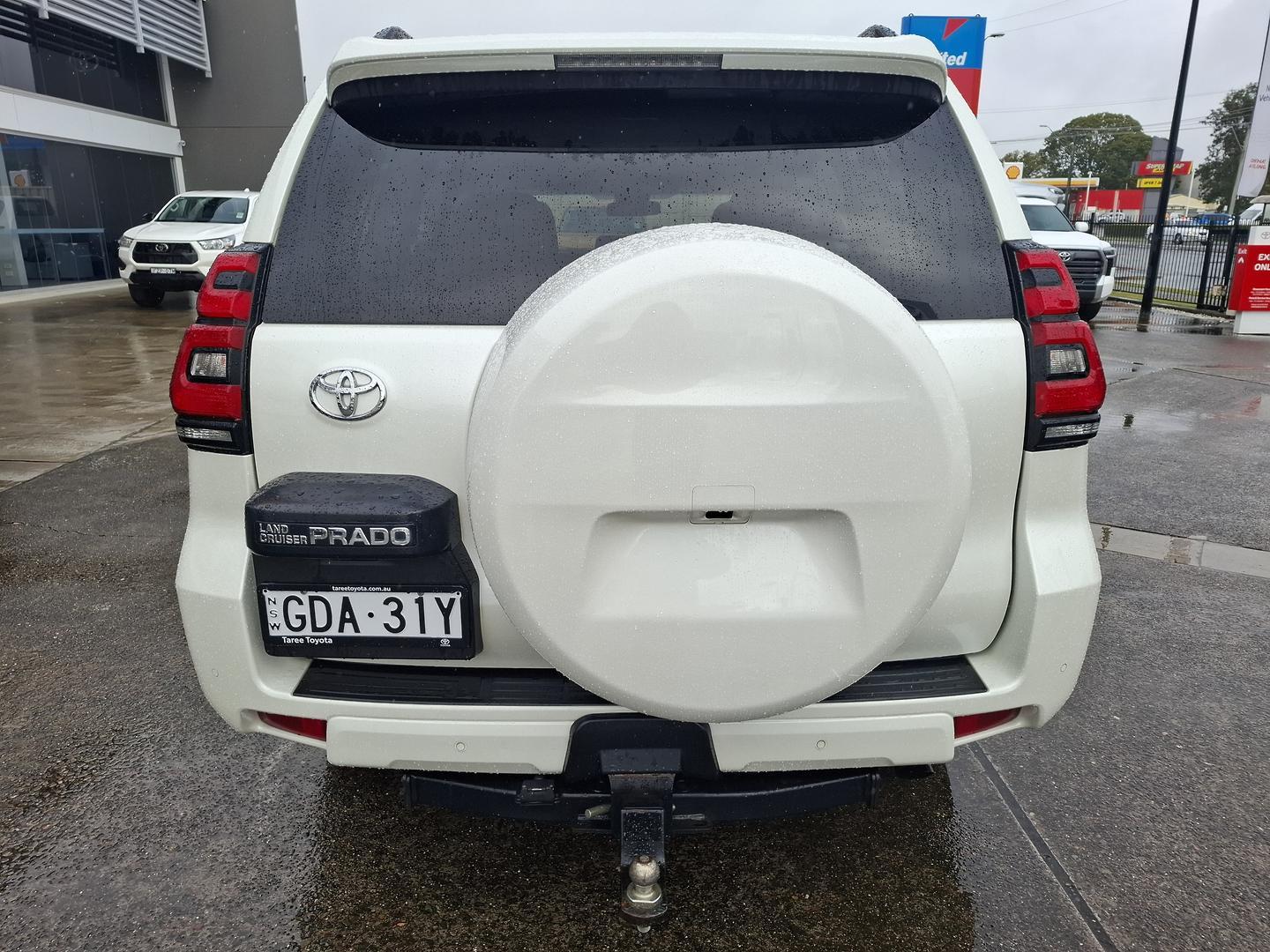 2018 Toyota Landcruiser Prado GXL in White