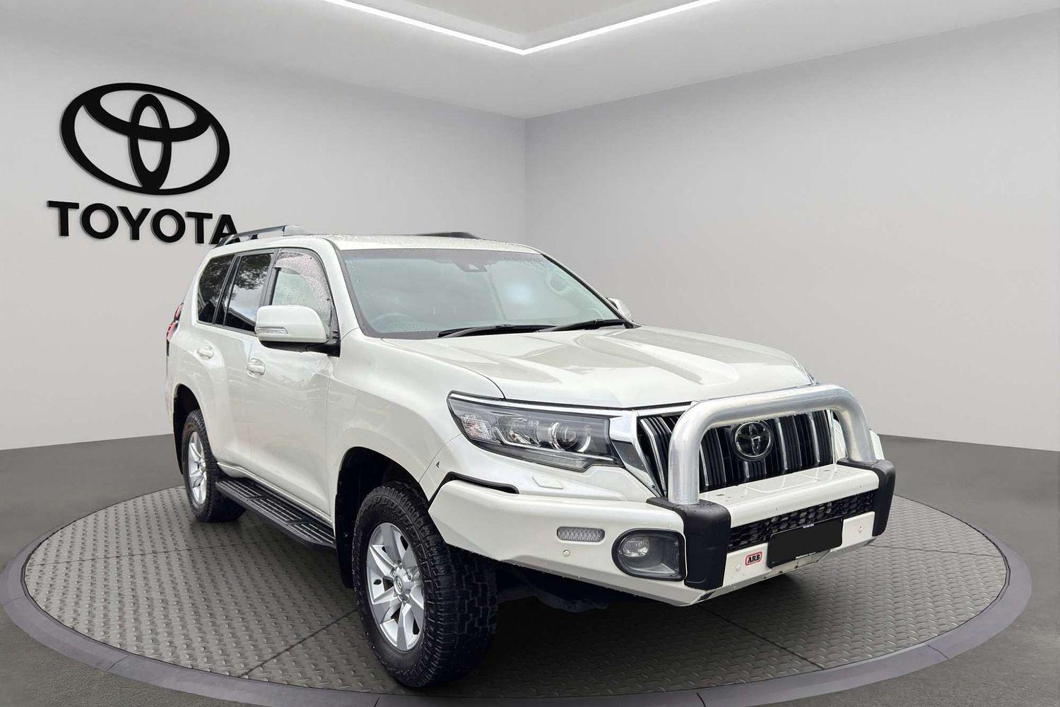 2020 Toyota Landcruiser Prado GXL in White
