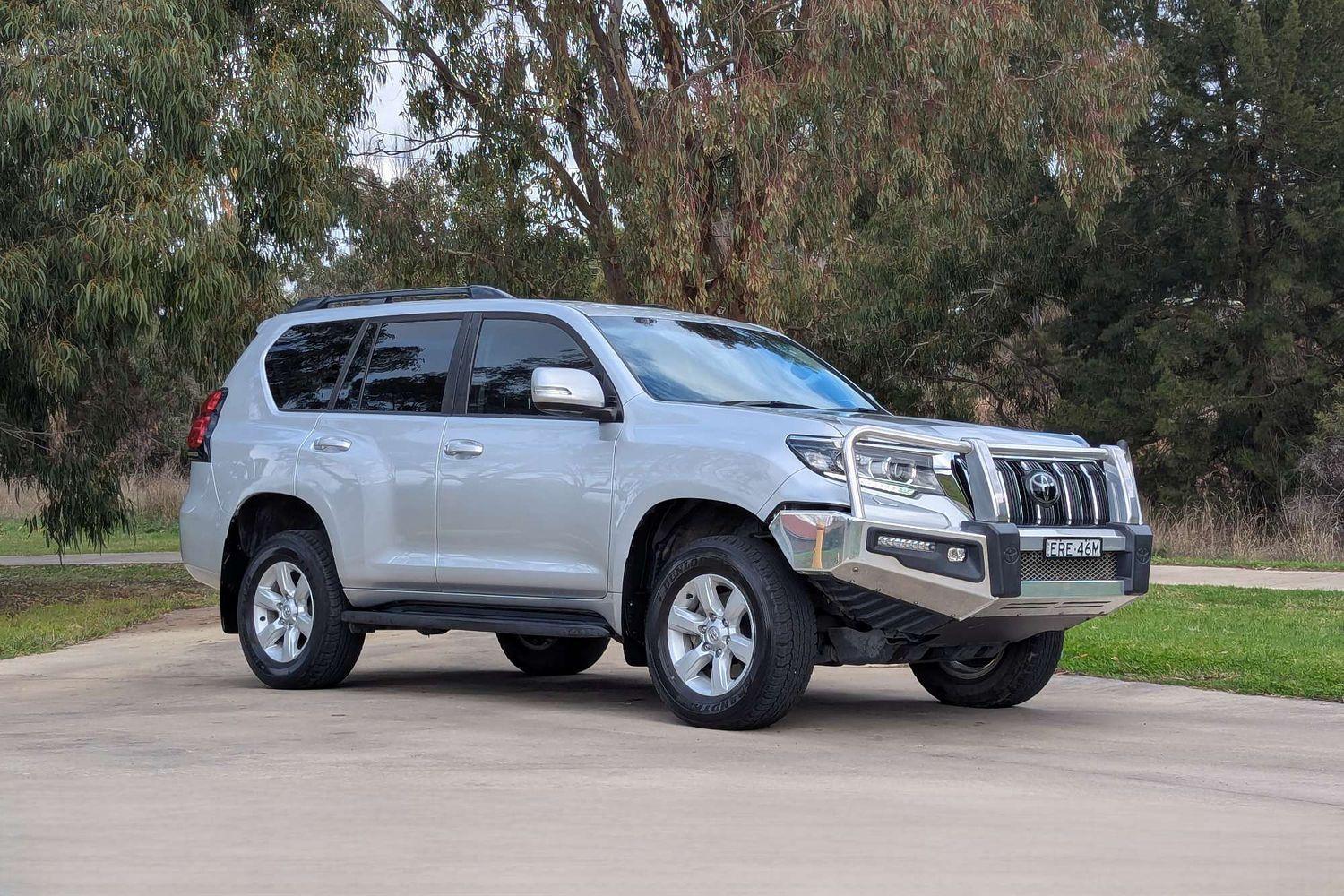 2021 Toyota Landcruiser Prado GXL in Silver