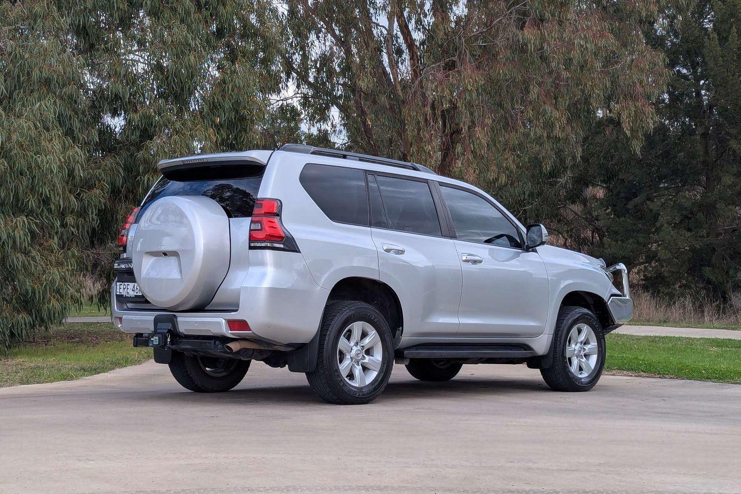 2021 Toyota Landcruiser Prado GXL in Silver