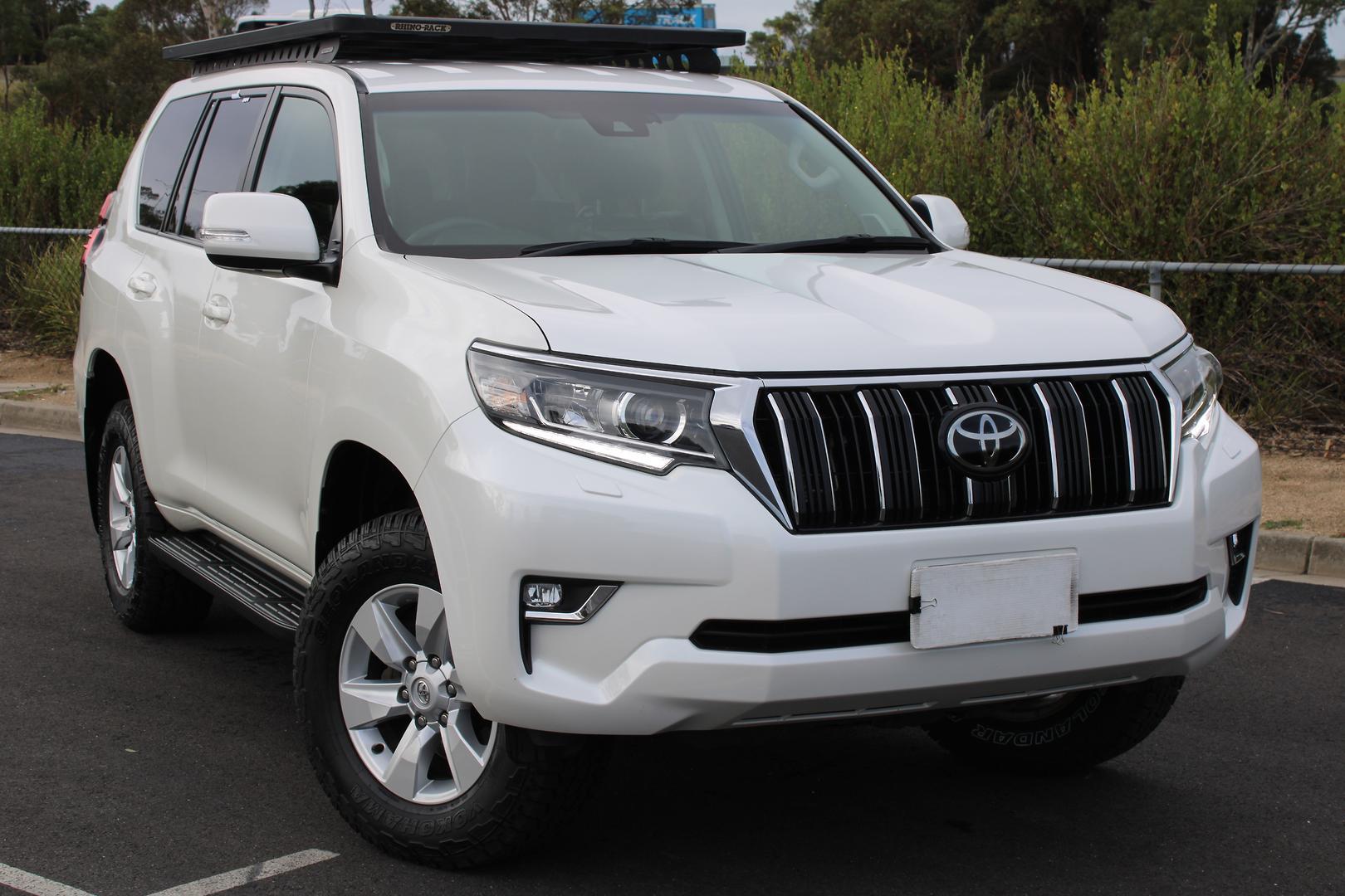 2022 Toyota Landcruiser Prado GXL in White