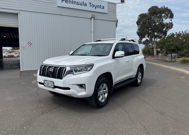 2023 Toyota Landcruiser Prado GXL in White