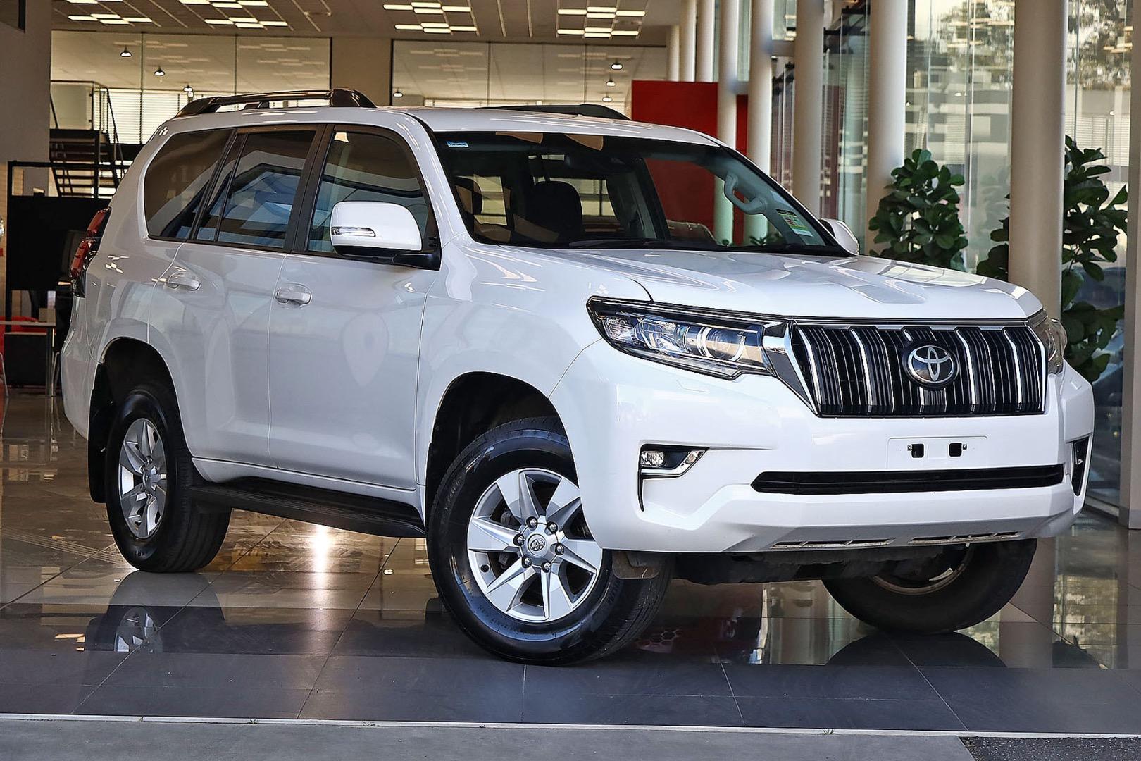 2023 Toyota Landcruiser Prado GXL in White