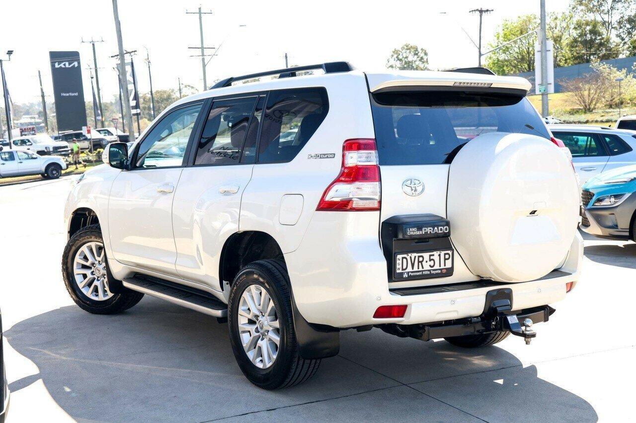 2017 Toyota Landcruiser Prado GXL in White