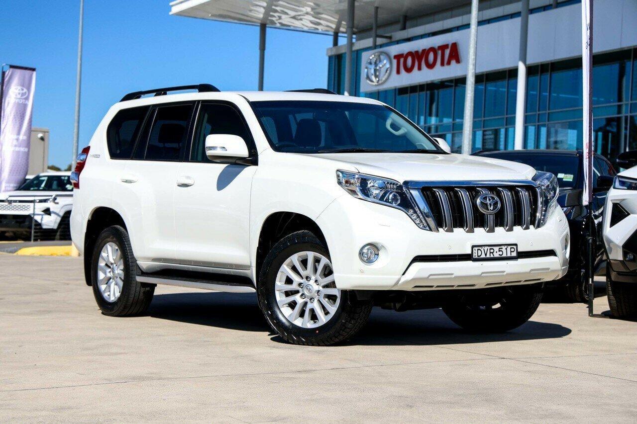 2017 Toyota Landcruiser Prado GXL in White
