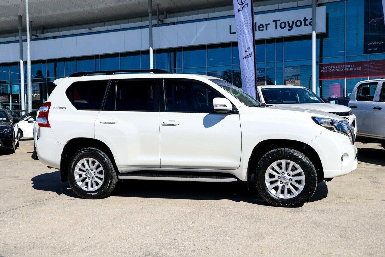 2017 Toyota Landcruiser Prado GXL in White