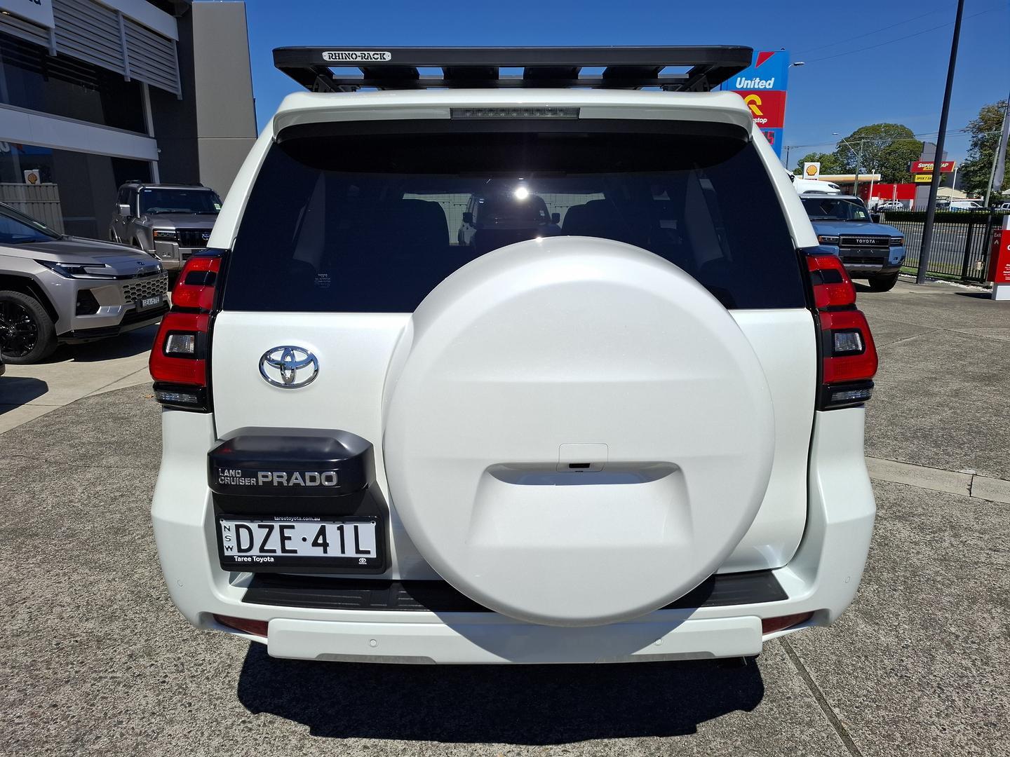 2018 Toyota Landcruiser Prado GXL in White