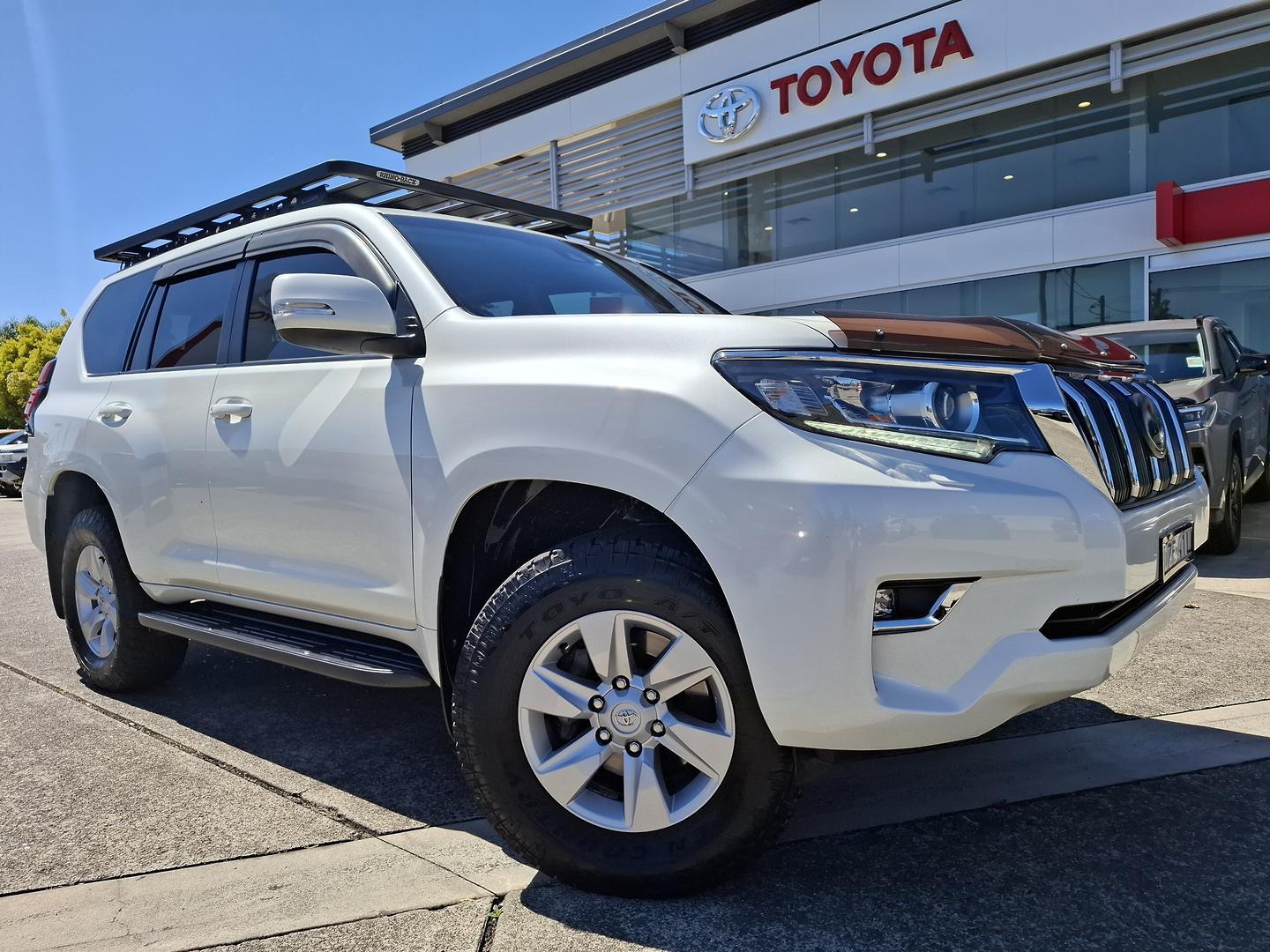 2018 Toyota Landcruiser Prado GXL in White