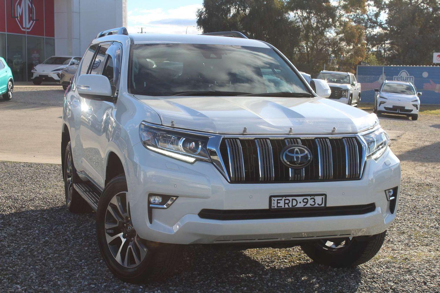 2021 Toyota Landcruiser Prado VX in White
