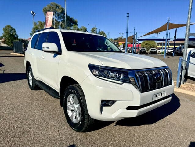 2021 Toyota Landcruiser Prado GXL in White