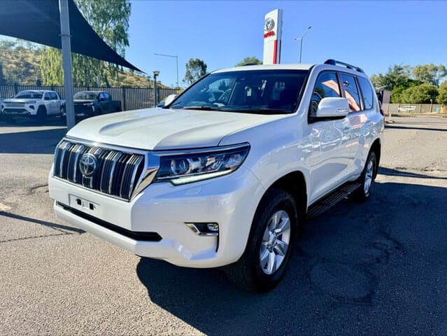 2021 Toyota Landcruiser Prado GXL in White