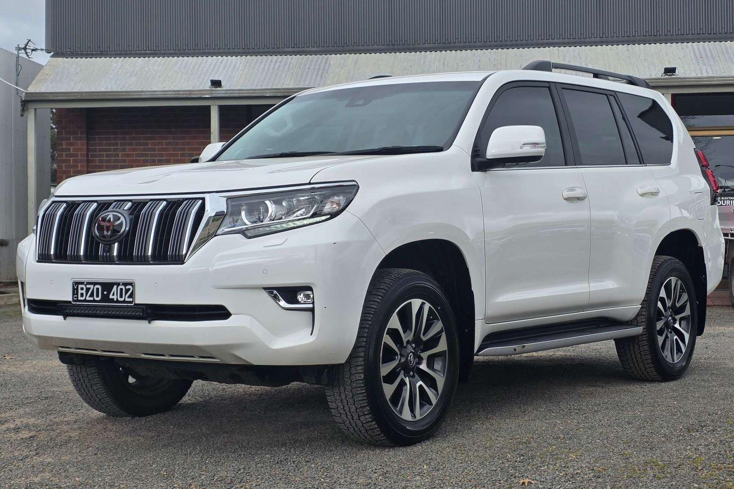 2022 Toyota Landcruiser Prado VX in White