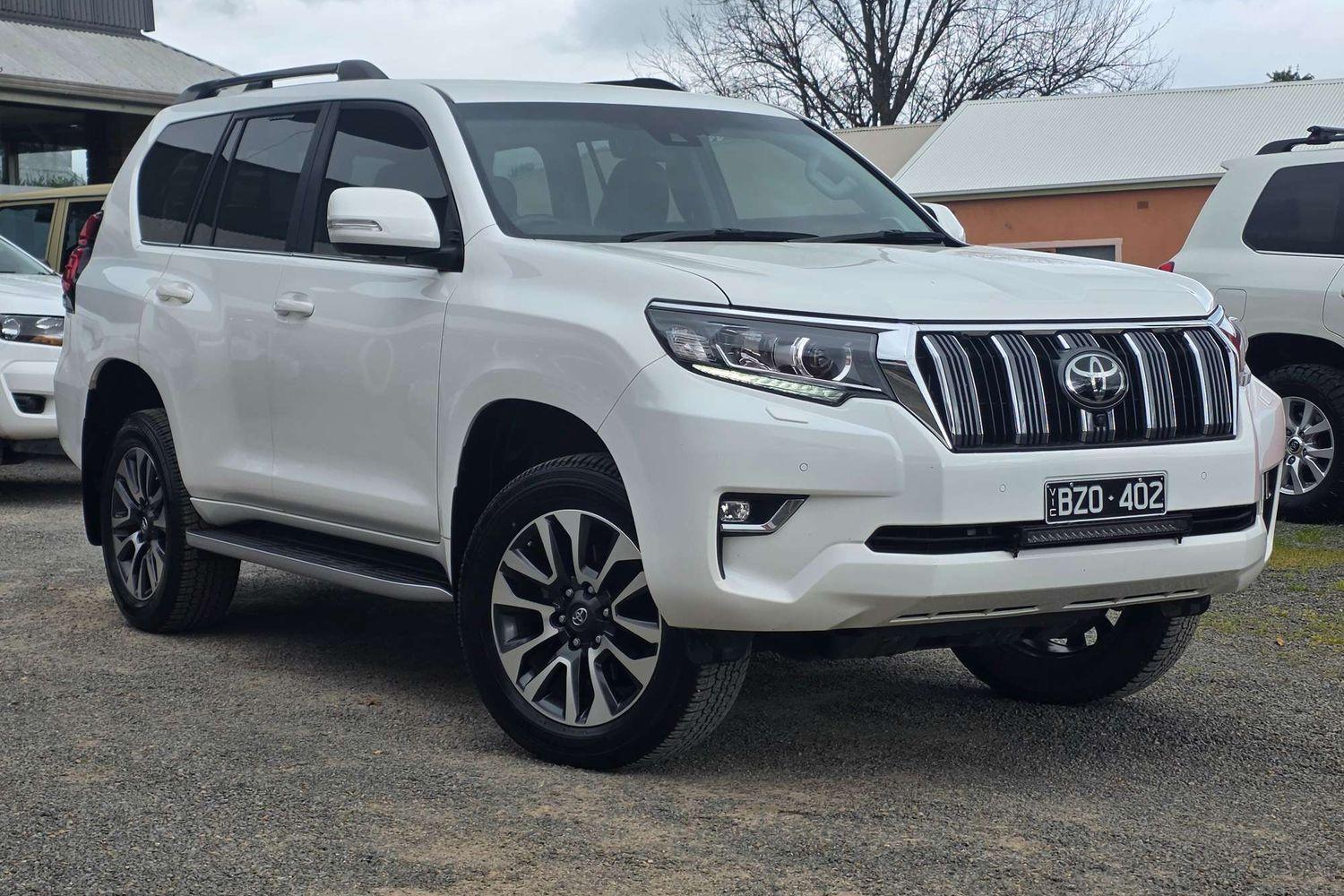 2022 Toyota Landcruiser Prado VX in White