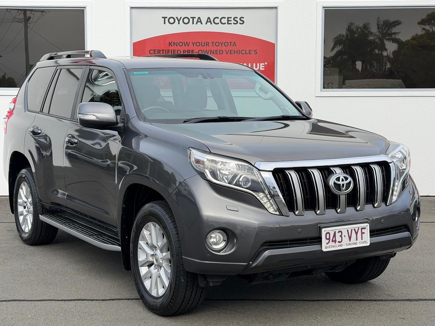 2015 Toyota Landcruiser Prado VX in Silver