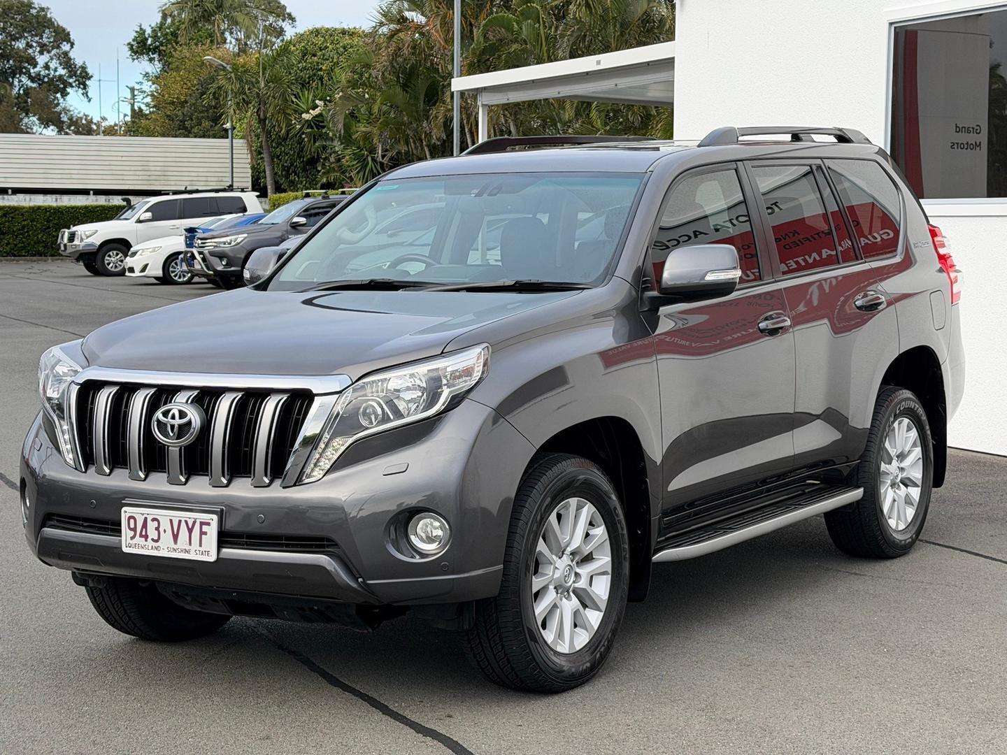 2015 Toyota Landcruiser Prado VX in Silver