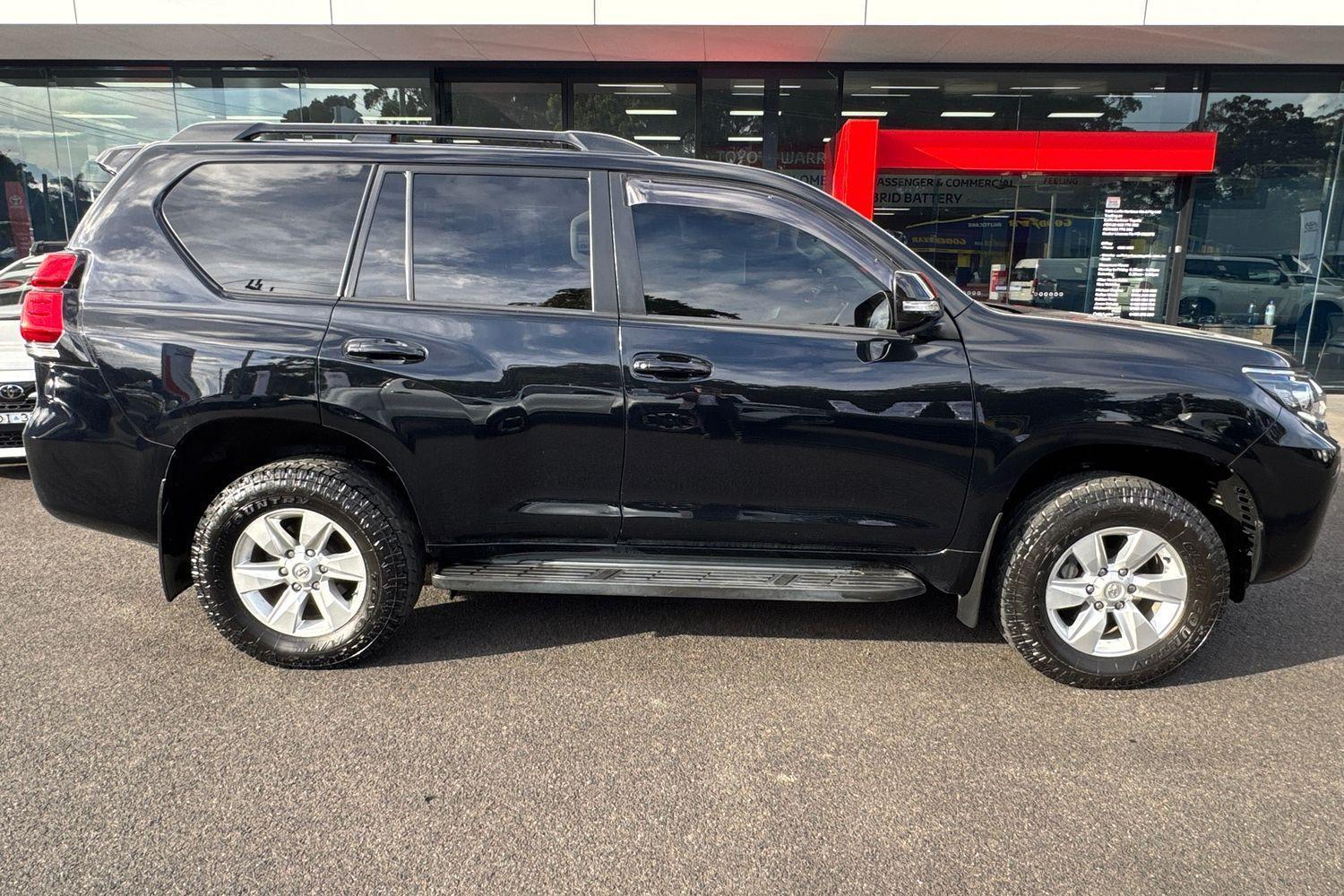 2019 Toyota Landcruiser Prado GXL in Black