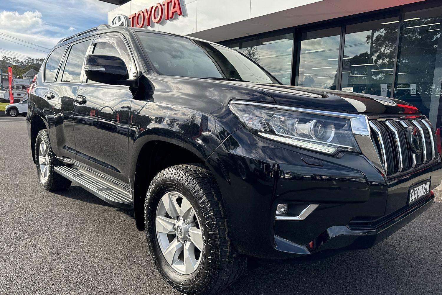 2019 Toyota Landcruiser Prado GXL in Black
