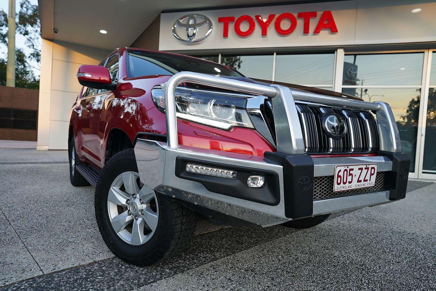 2020 Toyota Landcruiser Prado GXL in Red