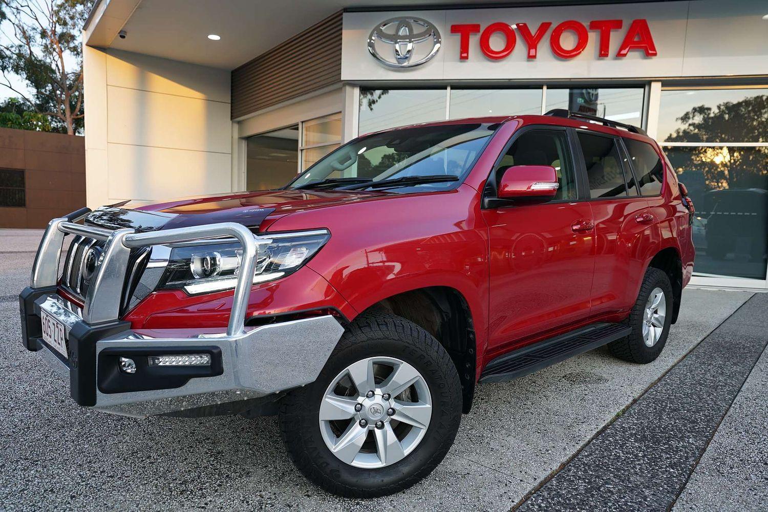 2020 Toyota Landcruiser Prado GXL in Red