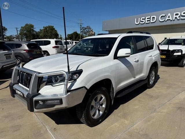 2020 Toyota Landcruiser Prado GXL in White