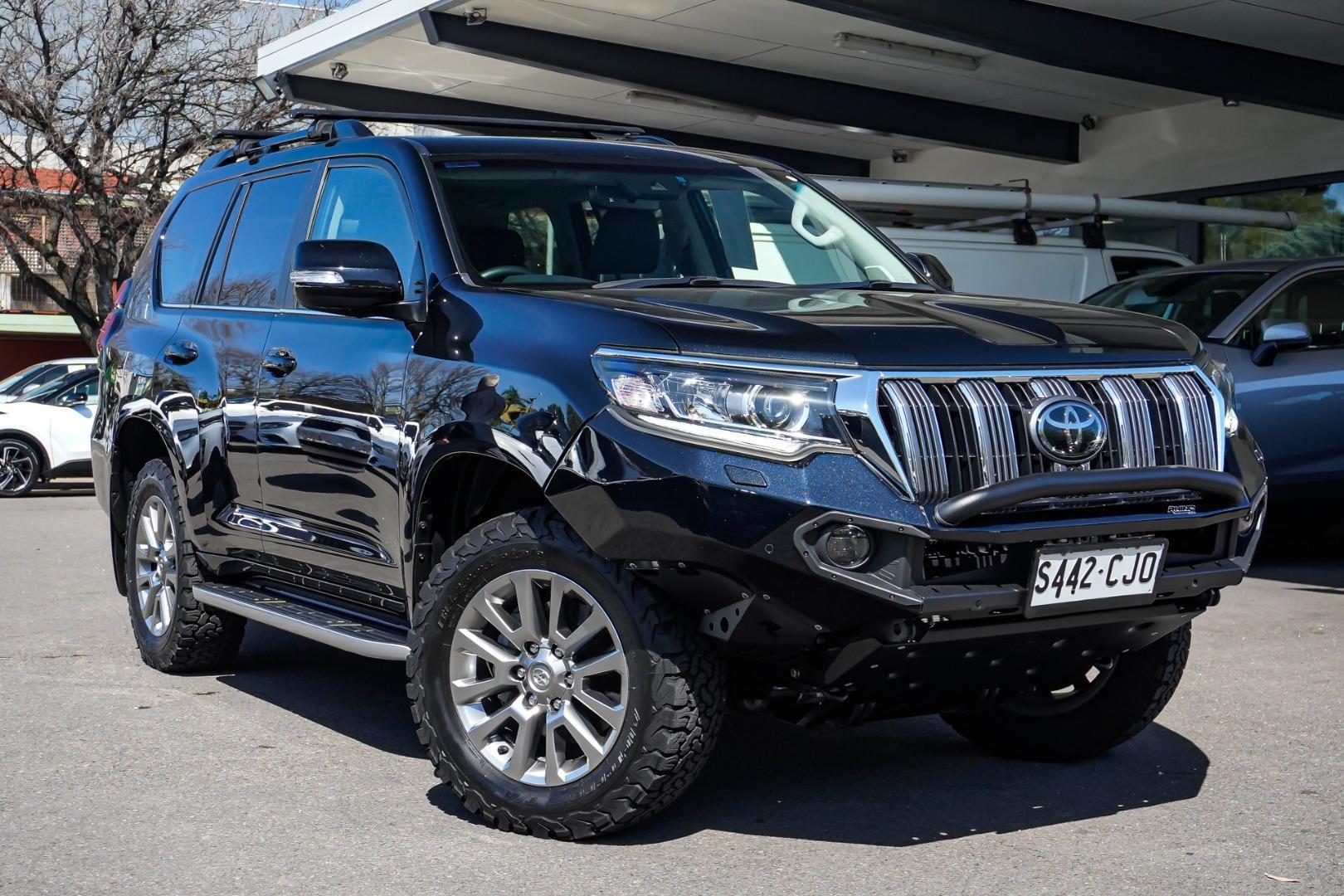 2021 Toyota Landcruiser Prado Kakadu in Black