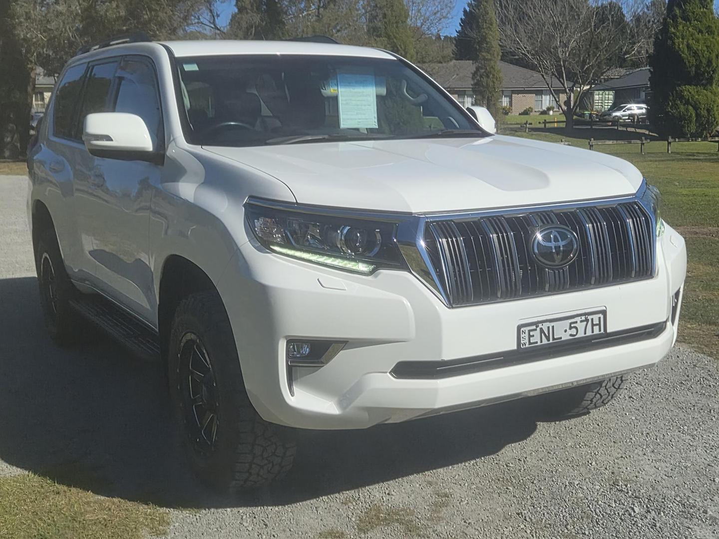 2021 Toyota Landcruiser Prado GXL in White