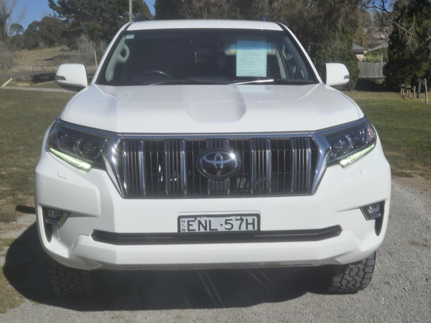 2021 Toyota Landcruiser Prado GXL in White
