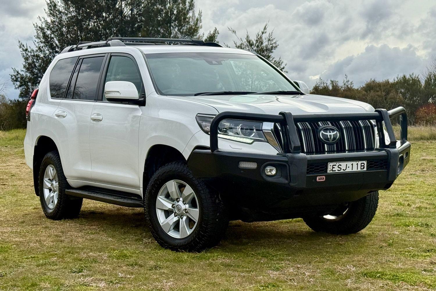 2022 Toyota Landcruiser Prado GXL in White