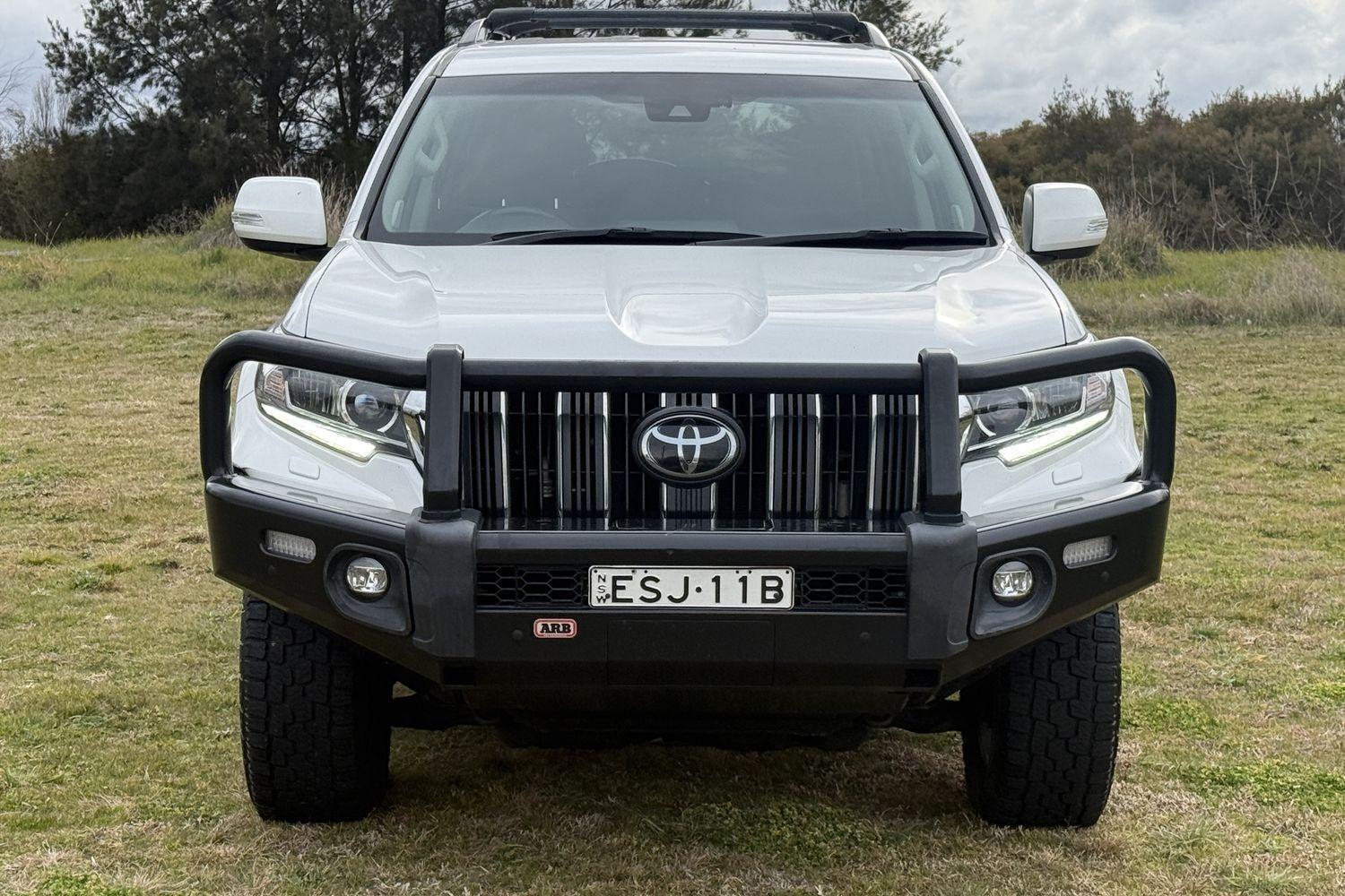 2022 Toyota Landcruiser Prado GXL in White