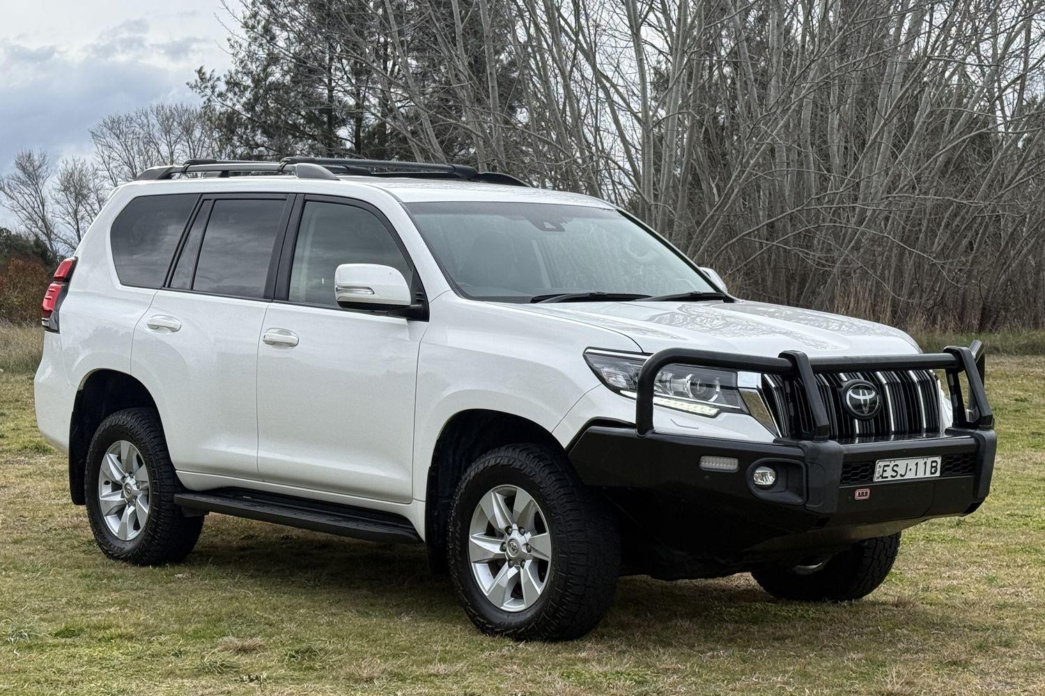 2022 Toyota Landcruiser Prado GXL in White