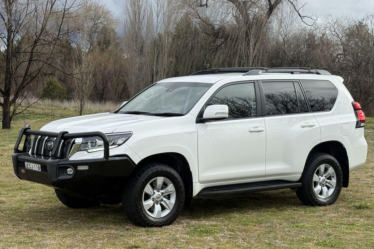 2022 Toyota Landcruiser Prado GXL in White