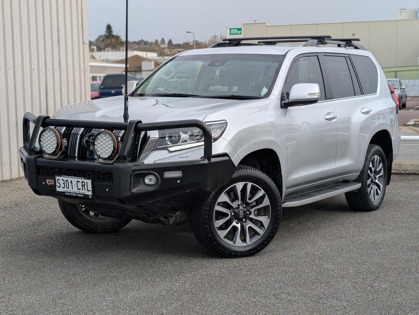 2022 Toyota Landcruiser Prado VX in Silver