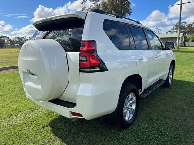 2023 Toyota Landcruiser Prado GXL in White