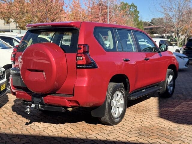 2023 Toyota Landcruiser Prado GX in Red