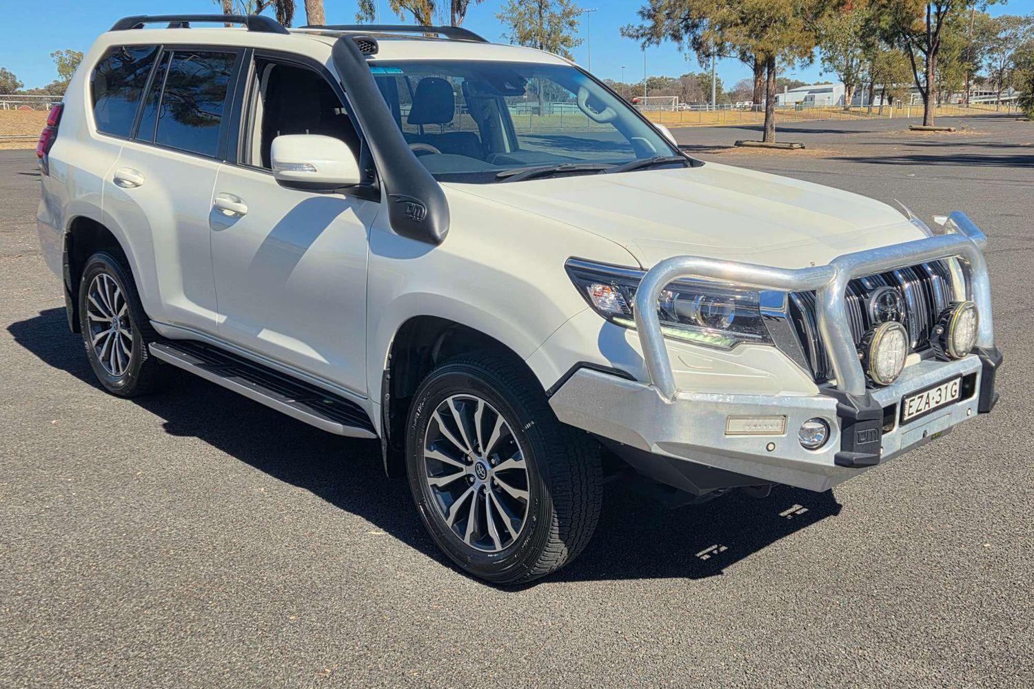 2023 Toyota Landcruiser Prado Kakadu in White