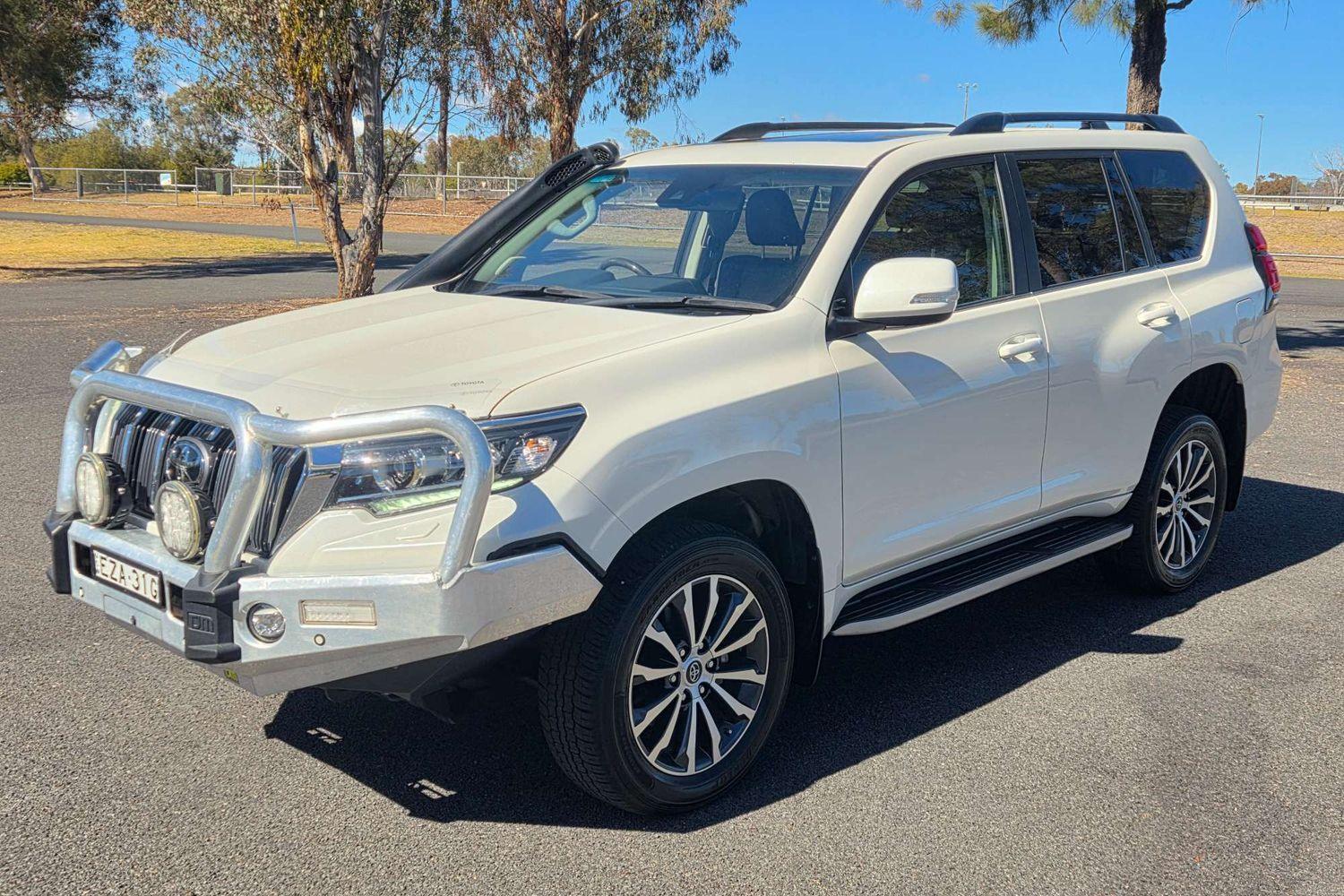 2023 Toyota Landcruiser Prado Kakadu in White