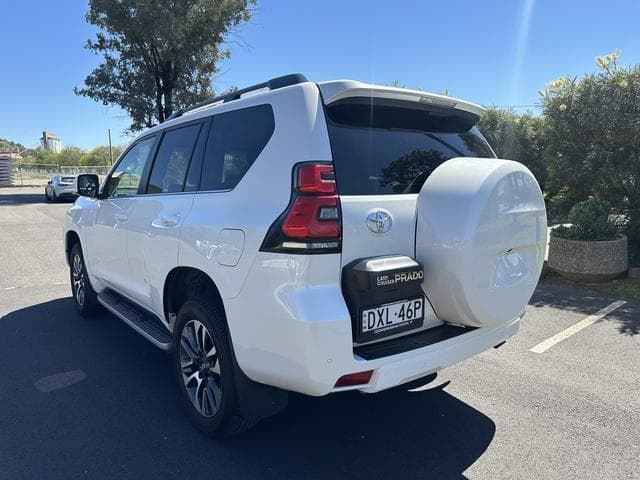 2023 Toyota Landcruiser Prado VX in White