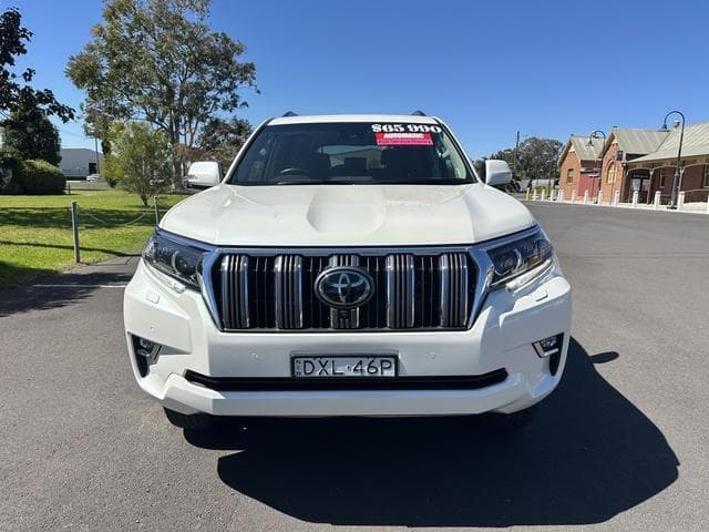 2023 Toyota Landcruiser Prado VX in White