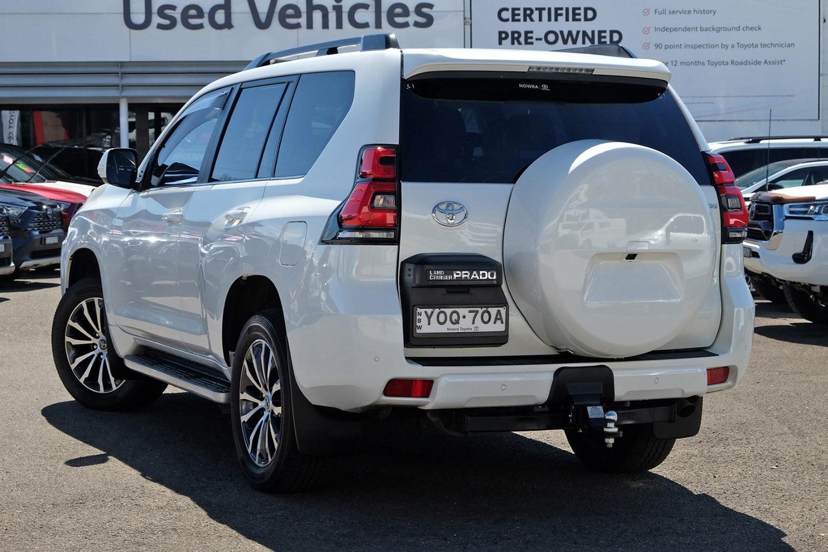 2023 Toyota Landcruiser Prado Kakadu in White